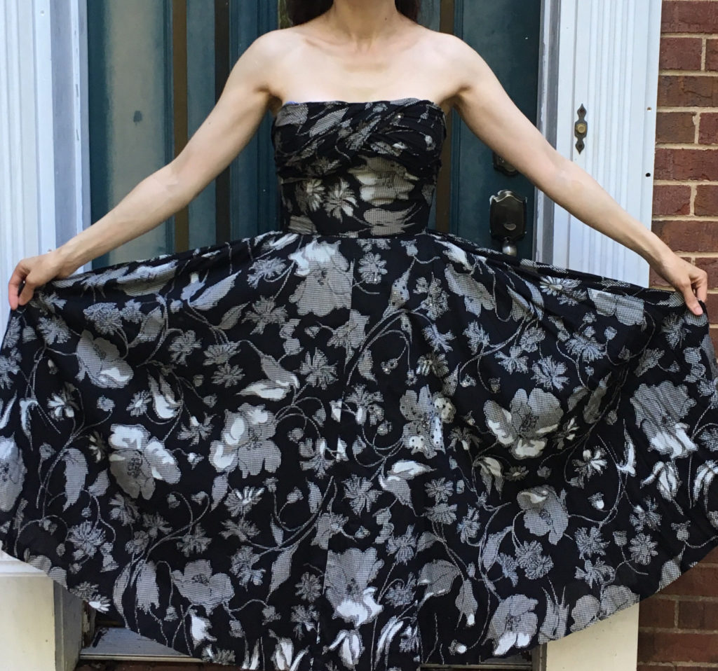 vintage clothing 50s rappi dress-the remix vintage fashion